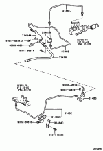 CLUTCH PEDAL & FLEXIBLE HOSE 1